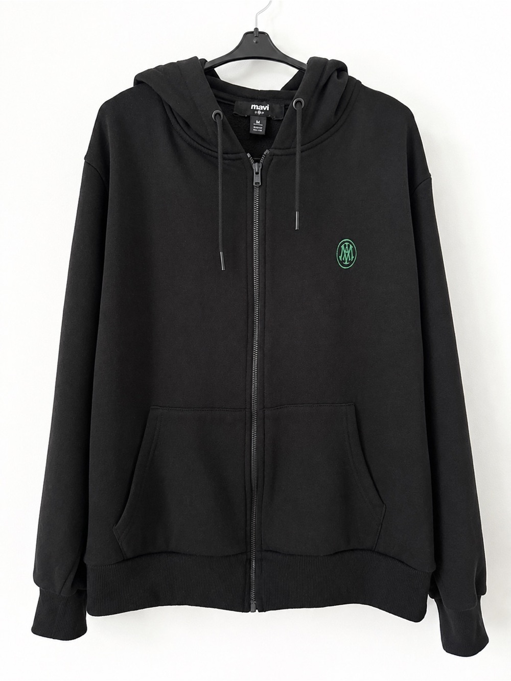 Mavi Black Zip-up Hoodie